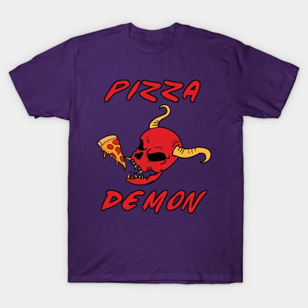 Pizza Demon T-Shirt by lilmousepunk